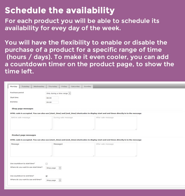 WooCommerce Availability Scheduler Nulled