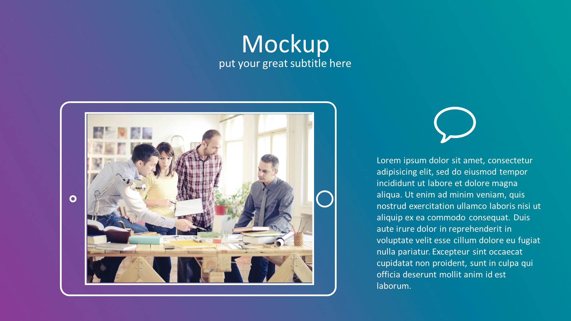 Blur Google Slide, Presentation Templates GraphicRiver