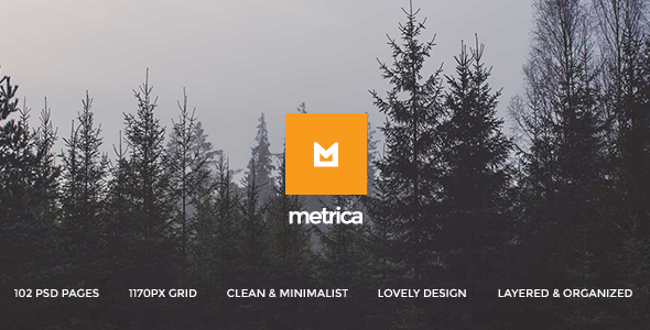 Metrica - Multi-Concept - ThemeForest 15951595