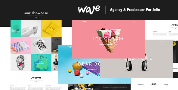 Wave AgencyFreelancer - ThemeForest 12631755