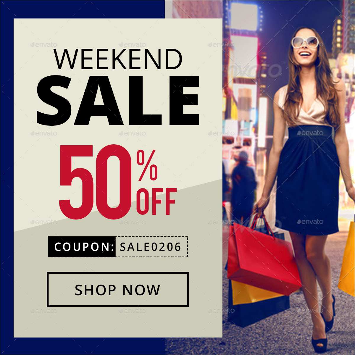 Weekend Sale Banners by Hyov | GraphicRiver