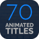70 Minimal Titles - VideoHive Item for Sale