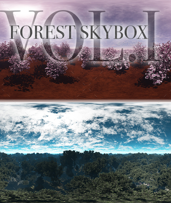 Forest Skybox Pack - 3Docean 15962649