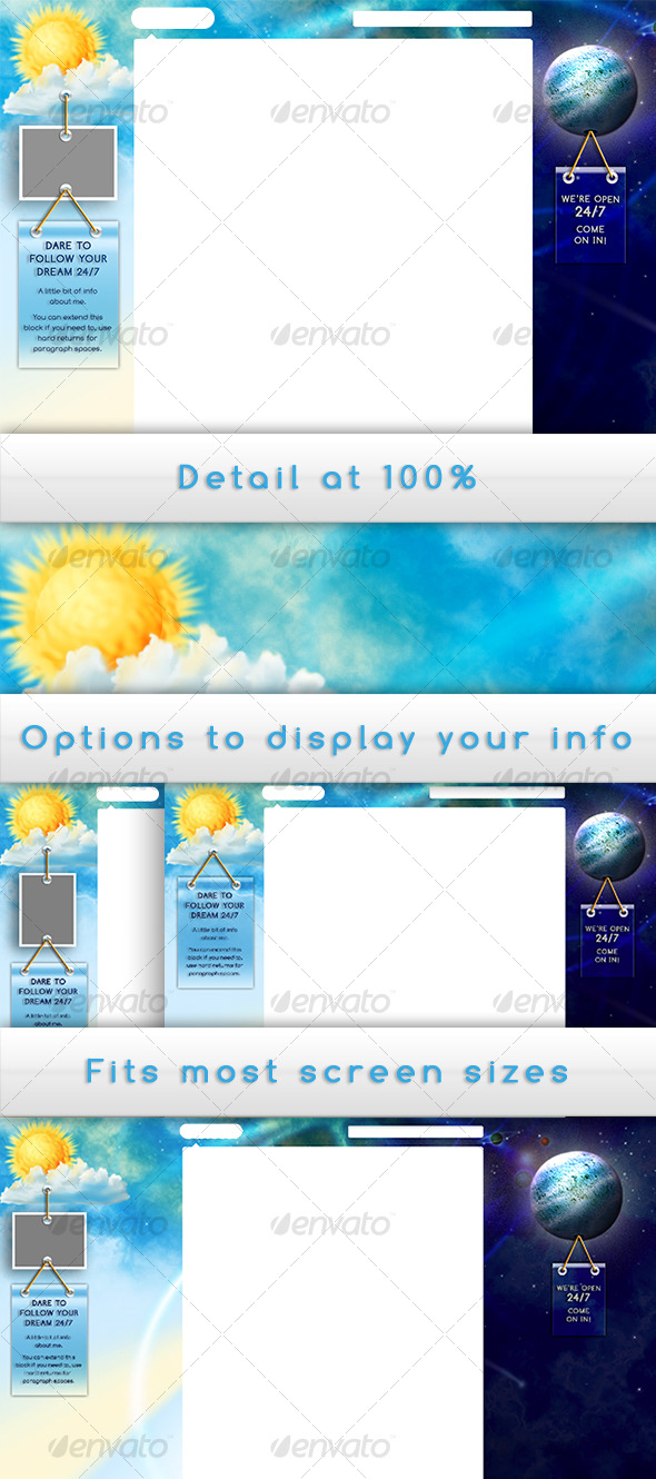 24/7 Twitter Background - Miscellaneous Web Elements