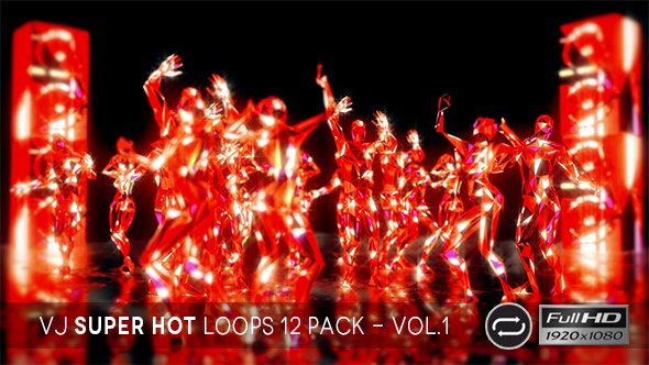 VJ Super Hot Loops Vol.1 - 12 Pack