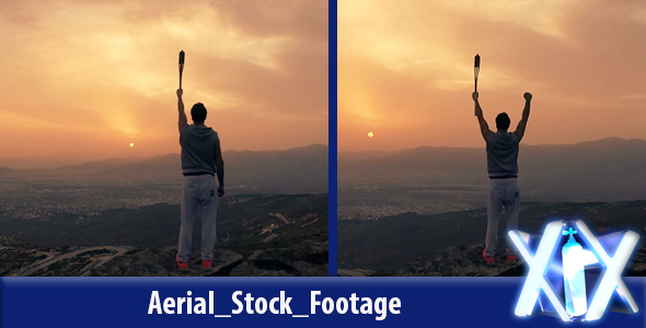 Glory Of Holding Flaming Torch