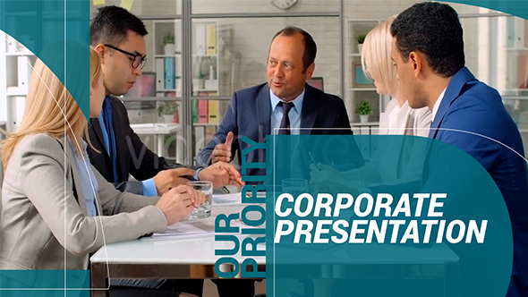 Clean Corporate Presentation - VideoHive 15970774