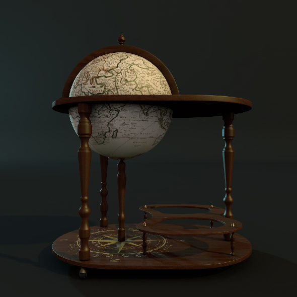 Globe bar with - 3Docean 15979029