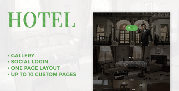 Premium Hotel - Responsive Joomla Template - Travel Retail