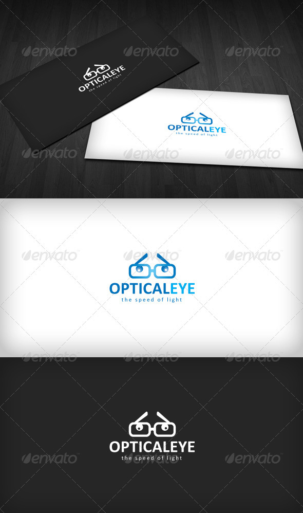 Optical Eye Logo - Objects Logo Templates