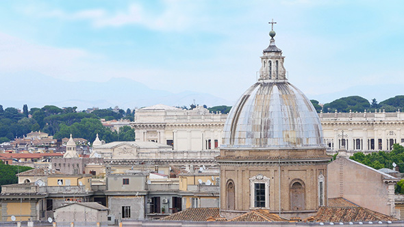 Rome Panorama view, Italy
