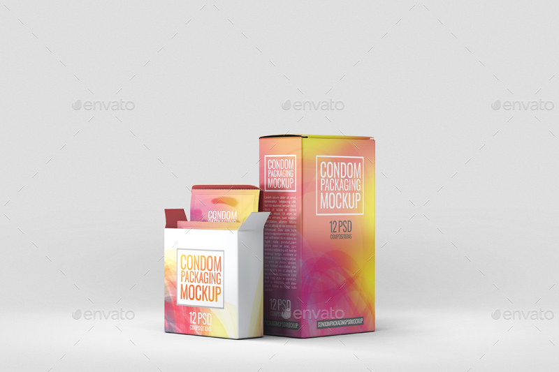 Download Condoms Packaging Mock Up By L5design Graphicriver