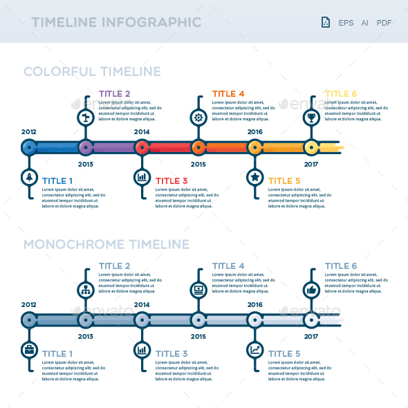 Timeline Inforgraphic by mir_design | GraphicRiver