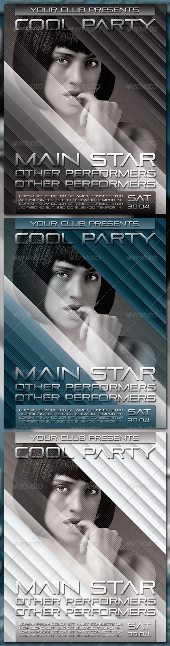COOL PARTY POSTER - Clubs & Parties Events