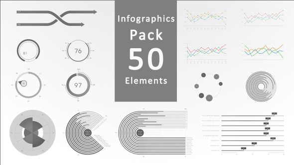 Infographic Pack 50 - VideoHive 15990033