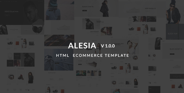 Alesia - Ecommerce HTML Responsive Template - Fashion Retail