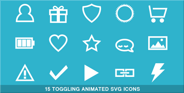 Toggling Animated SVG - CodeCanyon 15992892