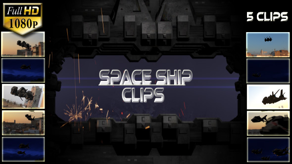 Space Ship Clips