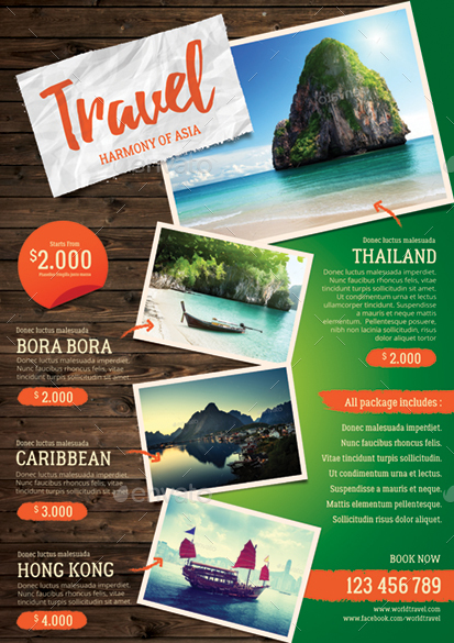 travel agency flyer by monggokerso graphicriver travel agency flyers