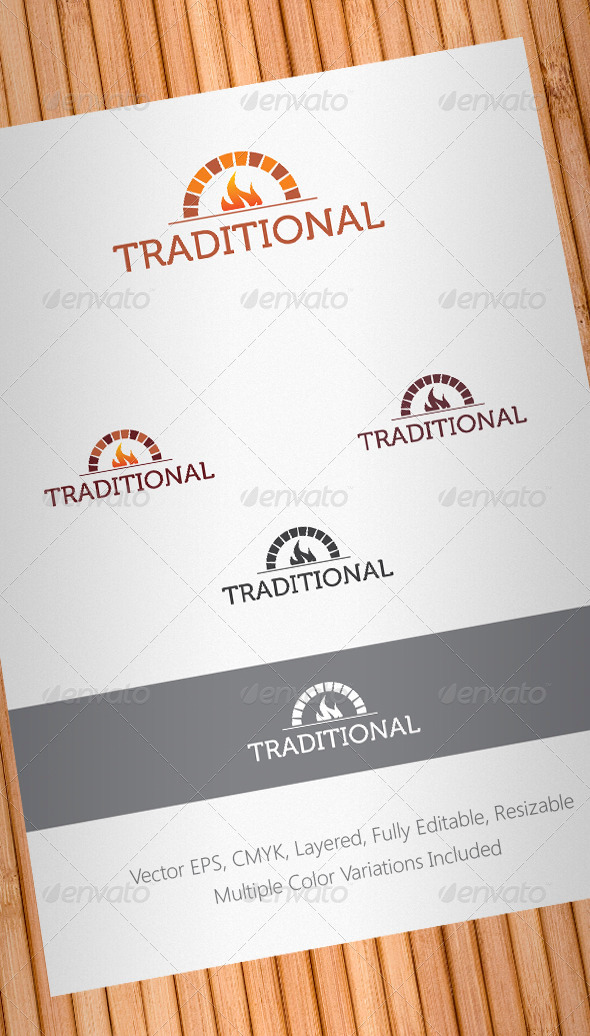 Traditional Food Logo Template - Objects Logo Templates