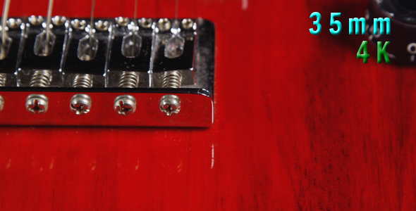 Red Electrical Guitar 08