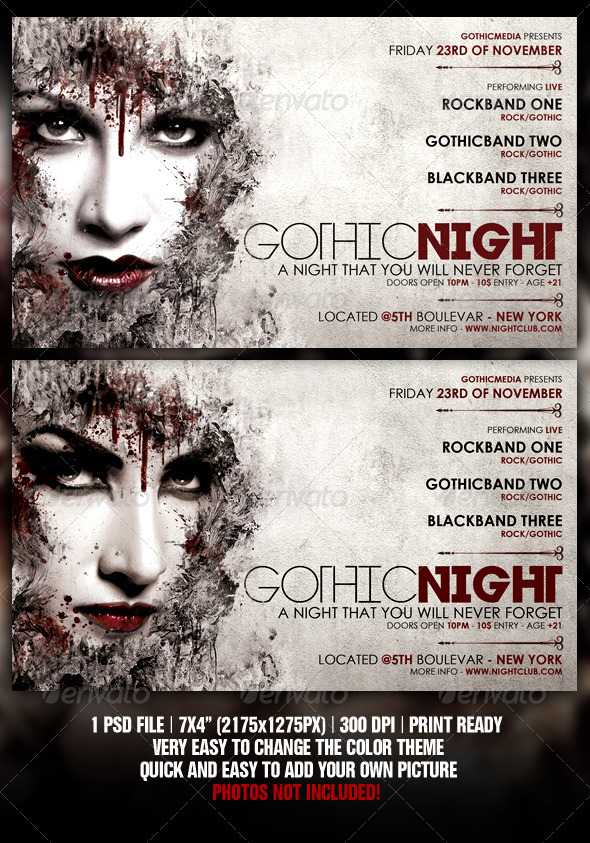 Rock Party Flyer - Clubs & Parties Events
