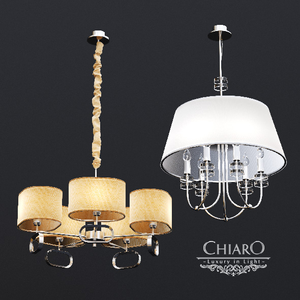 Chairo Palermo chandeliers - 3Docean 16011293