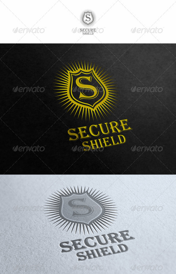 Secure Shield - Crests Logo Templates