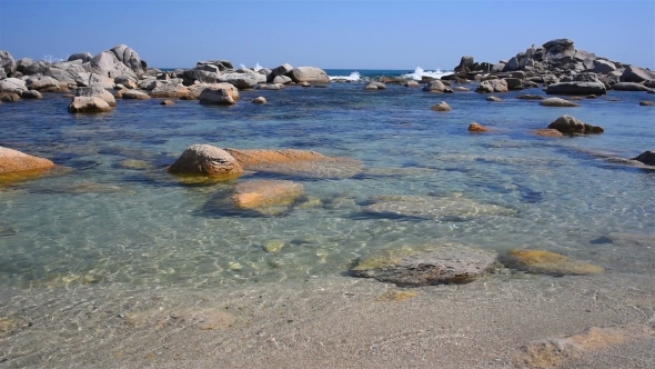 Sea Of Japan In The Spring