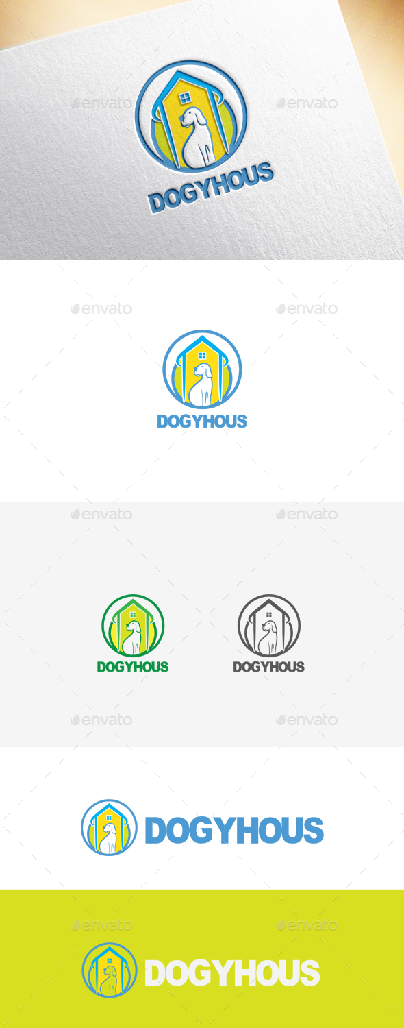Dogyhous Logo Template Dogyhous Logo Template