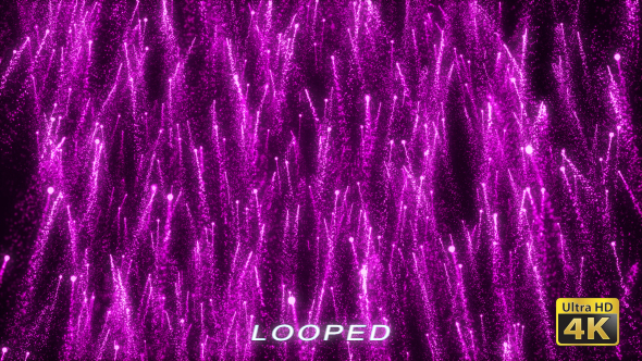 Purple Particles Rising 2 Background alt