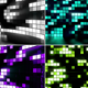 Neon Tiles Stage Light - Flickering Light Beat Pulse - VideoHive Item for Sale