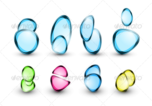 Abstract plastic shapes - Abstract Icons
