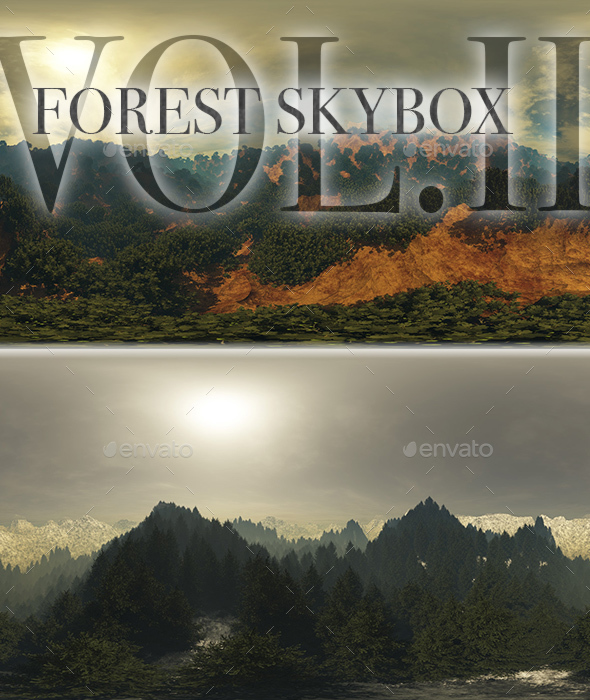 Forest Skybox Pack - 3Docean 16037951