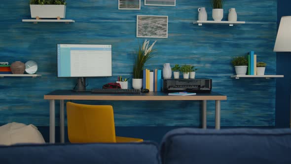 Interior of Elegant Bright Living Room alt