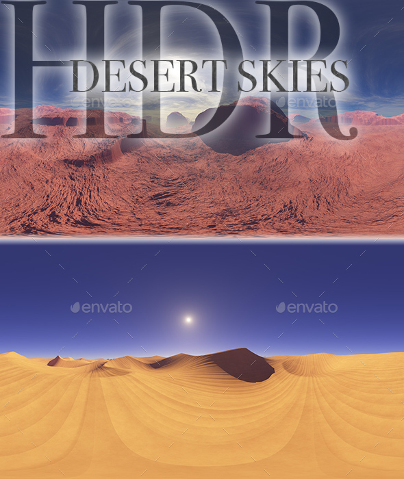 HDR Desert Skies - 3Docean 16042303