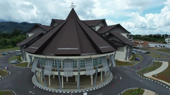 The Towns of Sarawak, Borneo, Malaysia alt