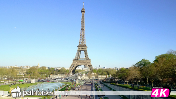 Eiffel Tower Beautiful Day