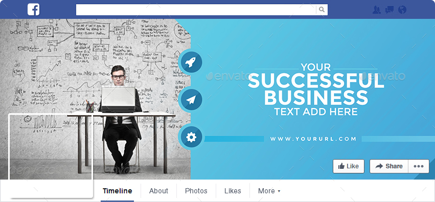Business Facebook Cover By Hyov Graphicriver Business Facebook Cover