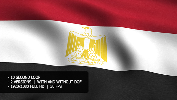 Egypt Flag Background