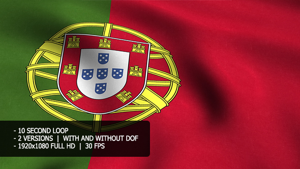 Portugal Flag Background