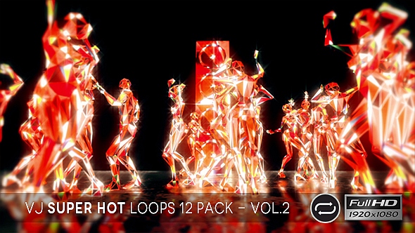 VJ Super Hot Loops Vol.2 - 12 Pack