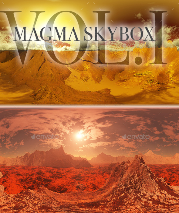 Magma Skybox Pack - 3Docean 16053964