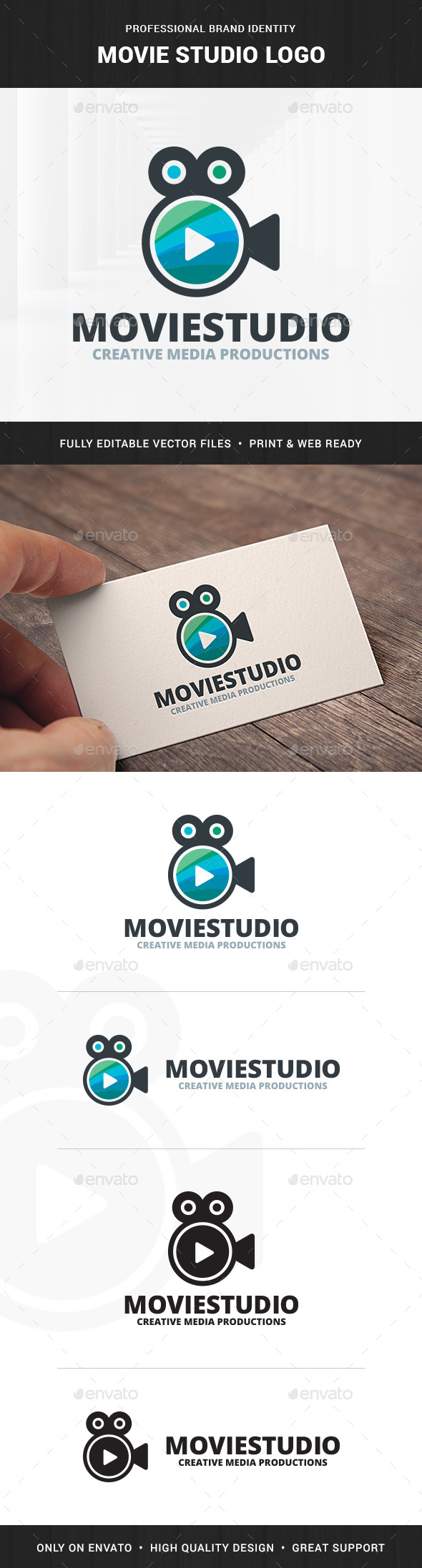 Movie Studio Logo Template - Objects Logo Templates