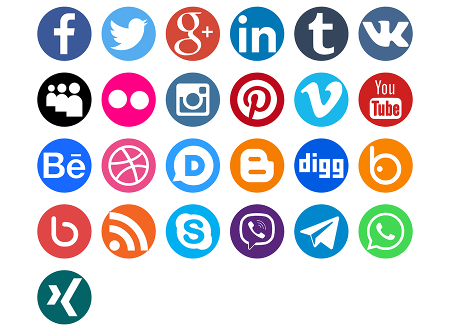 Social - SVG Animated Icons by media-city | CodeCanyon