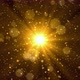Holiday golden animation with flying golden sparkles - VideoHive Item for Sale