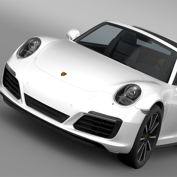 Porsche 911 Targa - 3Docean 16063895