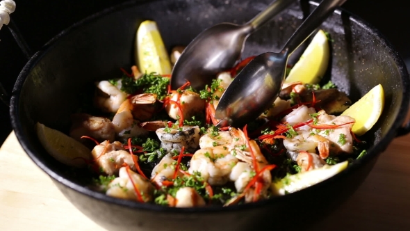 Tasty Spanish Dish Paella