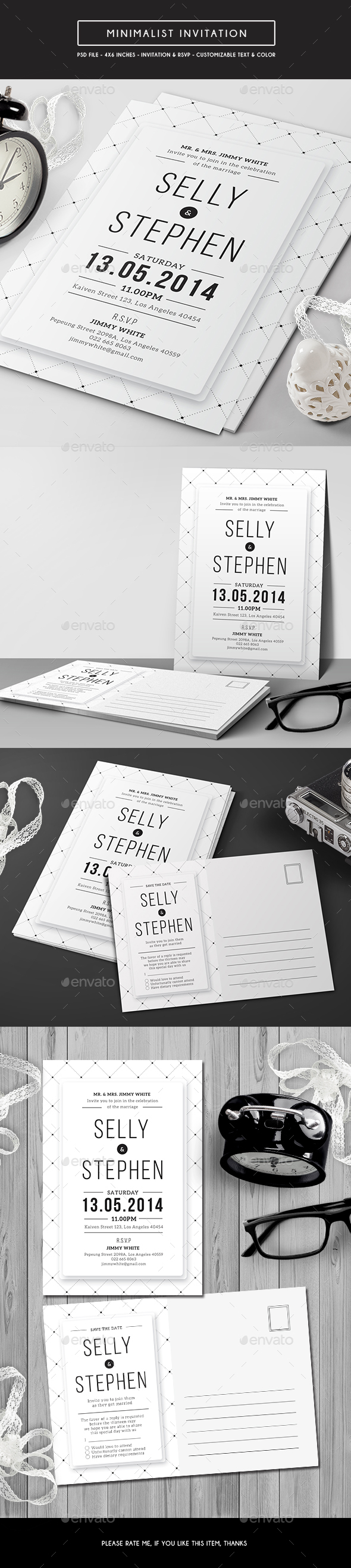 Minimalist Invitation