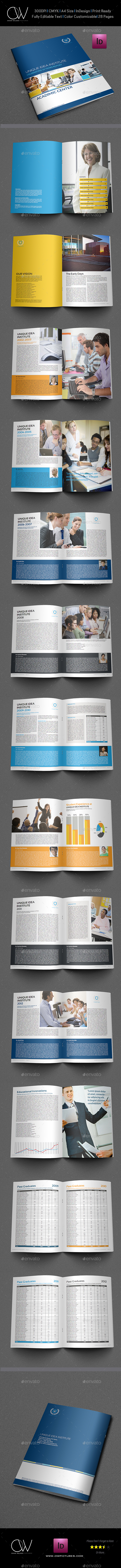 Training Company Brochure Template - 28 Pages - Brochures Print Templates